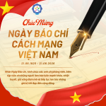 Đỏ Vàng Hiện Đại Ngày Báo Chí Cách Mạng Việt Nam Bài Đăng Instagram